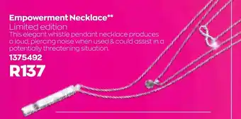 AVON Empowerment Necklace offer