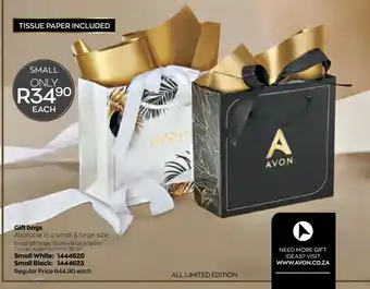 Gift Bag offer at AVON