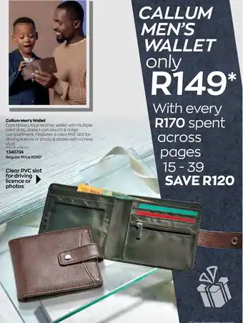 AVON Callum Men's Wallet offer
