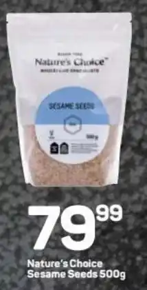 Pick n Pay Nature's Choice Sesame Seeds 500g offer