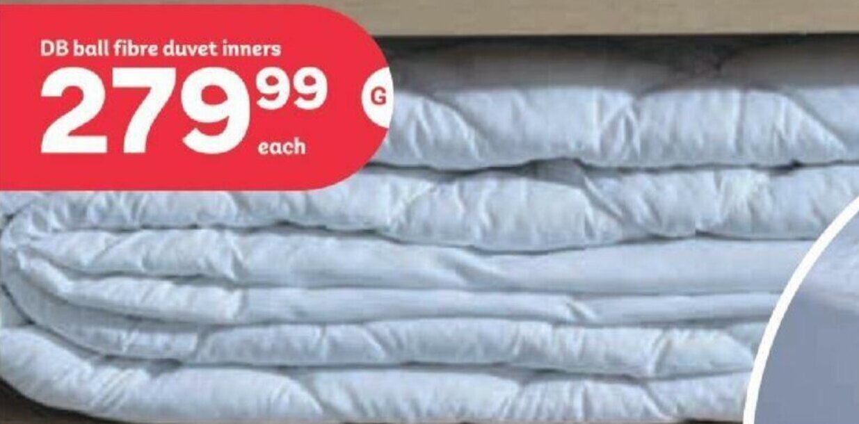 DB Ball Fibre Duvet Inners offer at PEP
