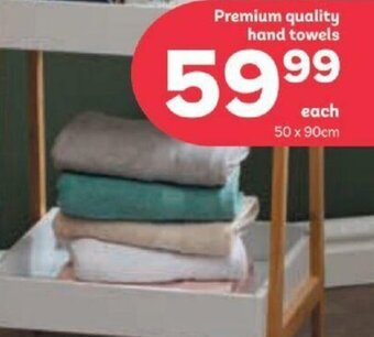PEP Premium Quality hand Towels 50x90cm offer