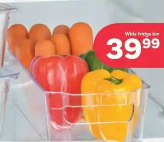 PEP Wide Fridge Bin offer