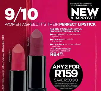 AVON Avon Ultra Matte Lipstick offer
