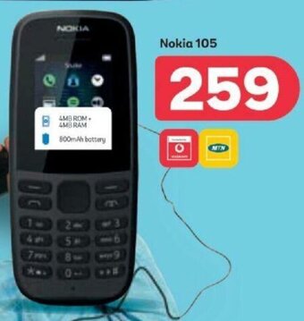 PEP Nokia 105 offer