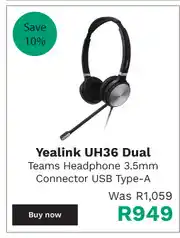 Yealink Dual Headphone UH36