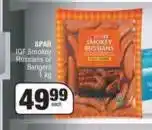 Spar Spar IQF Smokey Russians Or Bangers-1kg Each offer