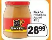 Spar Black Cat Peanut Butter Assorted-400g offer