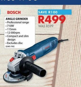 Chamberlain Angle grinder bosch offer