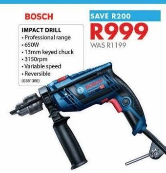 Chamberlain Impact drill offer