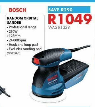 Random orbital sander