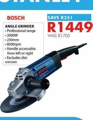 Chamberlain Angle grinder offer