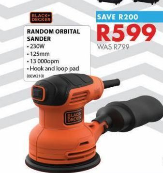 Chamberlain Random orbital sander offer