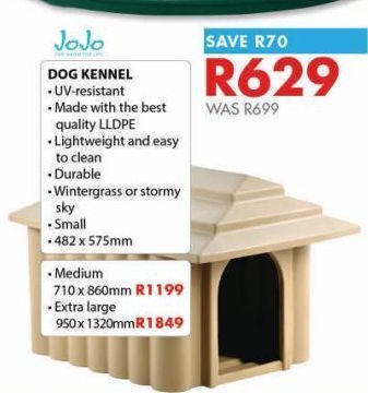 Chamberlain Dog kennel offer