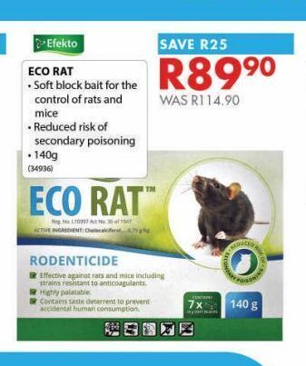 Chamberlain Eco rat offer