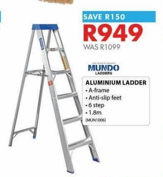 Chamberlain Aluminium ladder offer