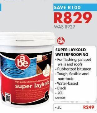 Chamberlain Super laykold waterproofing offer