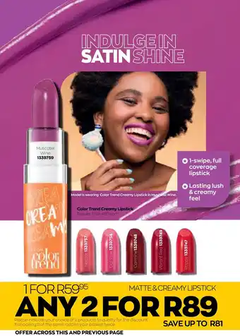 Matte & Creamy Lipstick