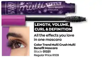 Color Trend Multi Crush Multi Benefit Mascara