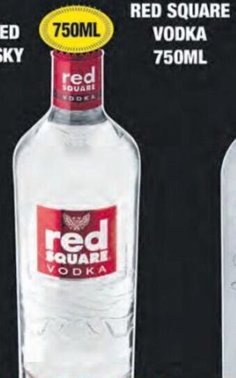 Boxer Liquors Red Square Vodka 750ml offer