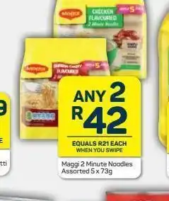 Pick n Pay Maggi noodles 2 offer