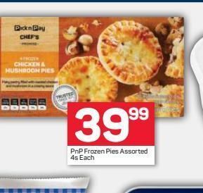 Pick n Pay Pnp pies offer