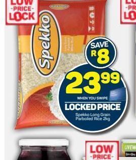 Pick n Pay Spekko rice offer