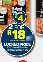 Pick n Pay Pnp baked beans 2 offer
