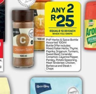 Pick n Pay Pnp spices 2 offer