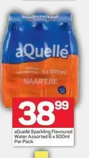 Pick n Pay Aquelle water bottle offer