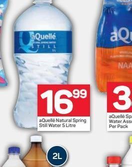 Pick n Pay Aquelle water offer