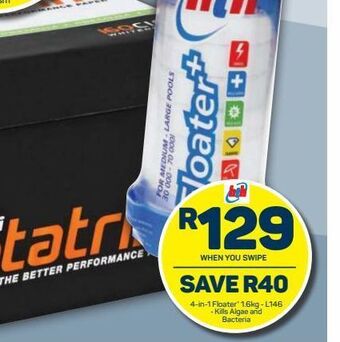 Pick n Pay Hth pool cleaner offer