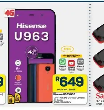 Pick n Pay Hisense u963 offer
