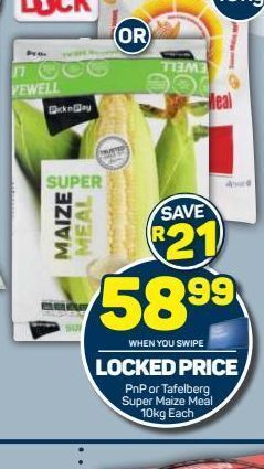 Pick n Pay Pnp maize meal offer