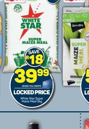 Pick n Pay White star maize meal offer