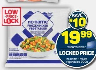 Frozen vegetables