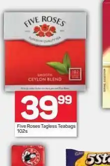 Pick n Pay Hypermarket Five roses tea offer