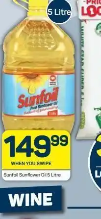 Pick n Pay Hypermarket Sunfoil sunflower oil offer