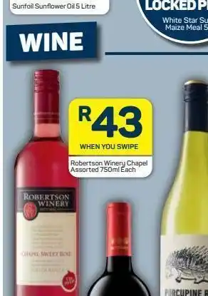 Pick n Pay Hypermarket Robertson winery rosé wine offer