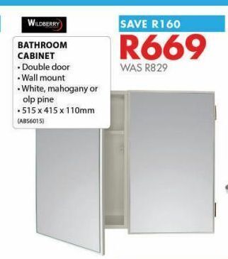 Chamberlain Bathroom cabinet offer