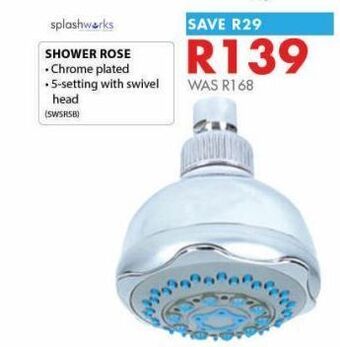 Chamberlain Shower rose offer