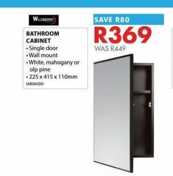Chamberlain Bathroom cabinet offer