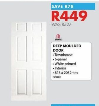 Chamberlain Deep moulded door offer