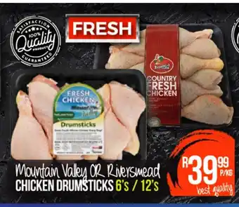 Take 'n Pay Chicken Drumsticks 6's/12's offer