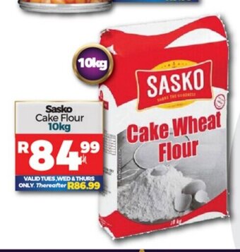 Take 'n Pay Sasko Cake Flour 10kg offer