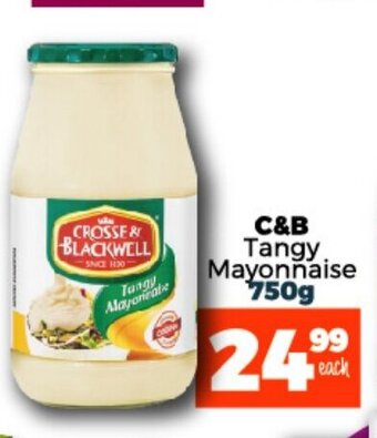 Take 'n Pay C&B Tangy Mayonnaise 750g offer