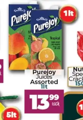 Take 'n Pay Purejoy Juices Assorted 1lt offer