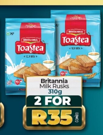 Take 'n Pay Britannia Milk Rusks 310g offer