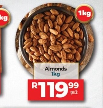 Take 'n Pay Almonds 1kg offer