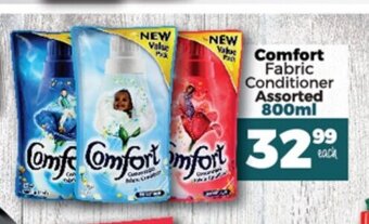 Take 'n Pay Comfort Fabric Conditioner Assorted 800 ml offer